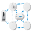 SM11R4 Wireless Interlinked Smoke & CO12 CO Alarm Kit | EU Compliant