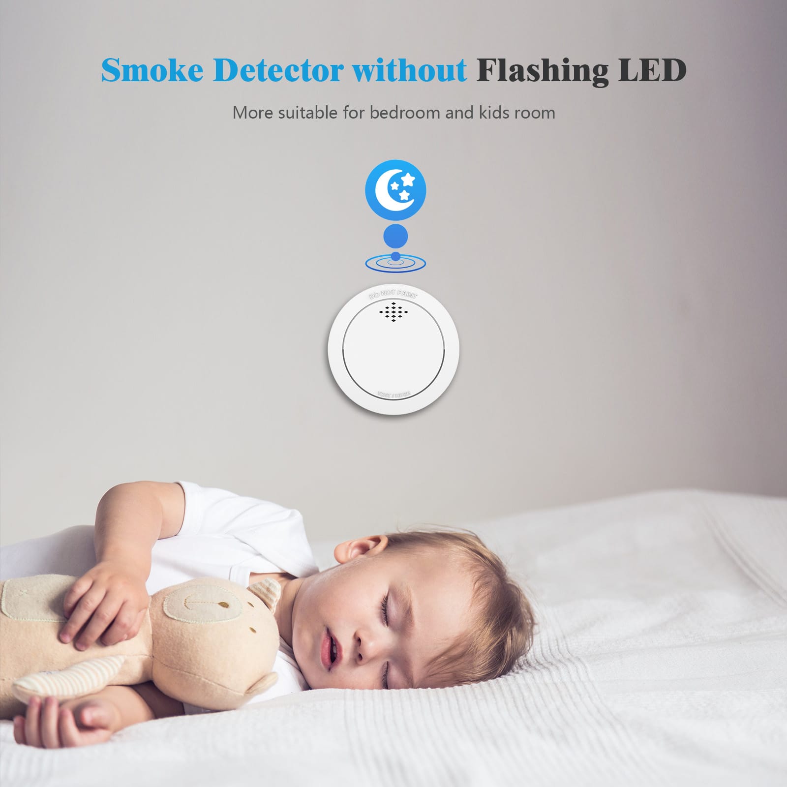 SM31R Wireless Interlinked Smoke Alarm EN14604 | Smart Fire Detector