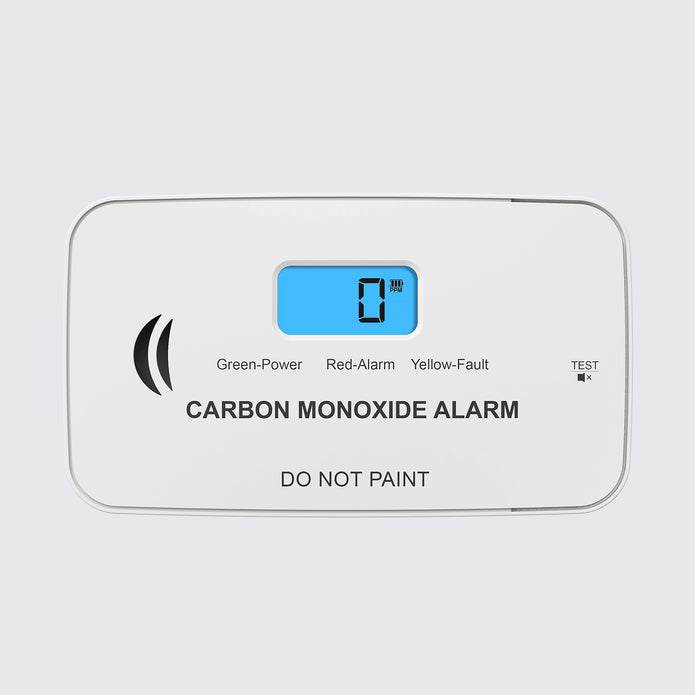 CO08 Standalone Carbon Monoxide Alarm | Replaceable Battery | SGS Certified