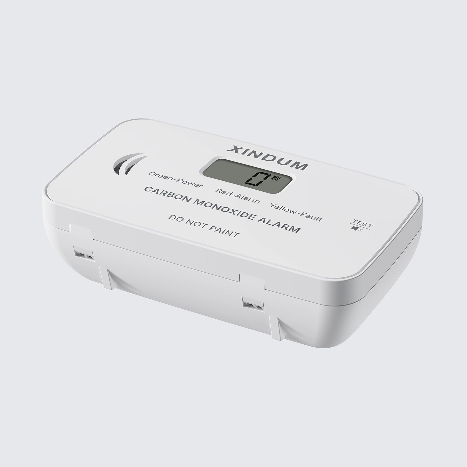 CO08 Standalone Carbon Monoxide Alarm | Replaceable Battery | SGS Certified