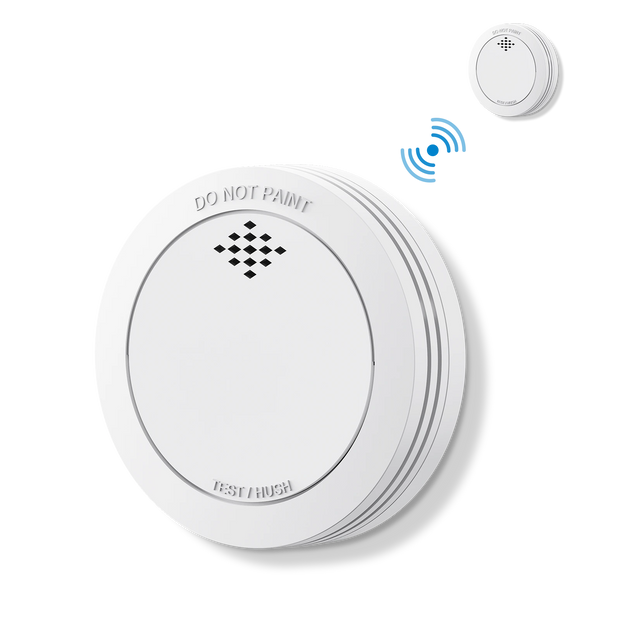 SM31R Wireless Interlinked Smoke Alarm EN14604 | Smart Fire Detector